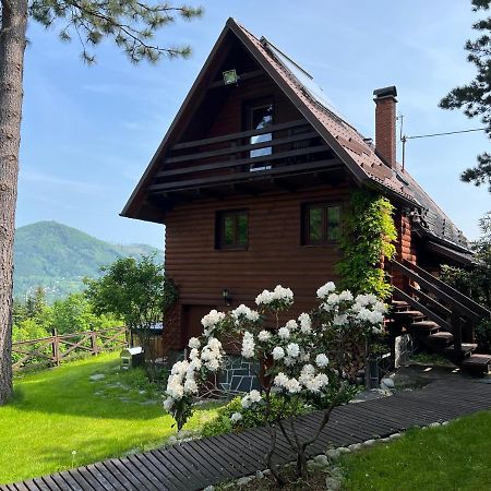 Chata S Luxusnim Vyhledem A Bazenem Villa Kunčice pod Ondřejníkem Exterior foto